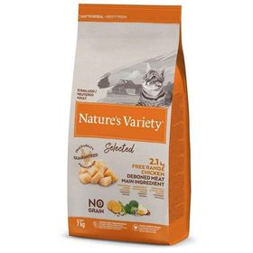 Nature's 7 kg Variety Selected Tavuk Etli Tahılsız Kısırlaştırılmış Kedi Maması