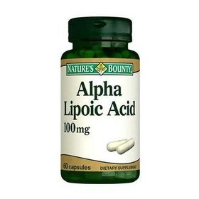 Nature's Bounty Alpha Lipoic Acid 100 mg 60 Kapsül