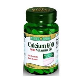 Nature's Bounty Calcium 600 With Vitamin D3 60 Tablet