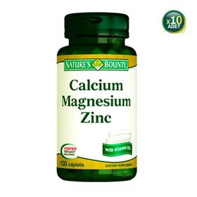 Nature's Bounty Calcium Magnesium Zinc D3 10x100 Tablet