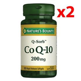 Nature's Bounty CoQ-10 200 mg 2x30 Kapsül