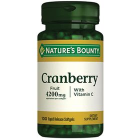 Nature's Bounty Cranberry Vitamin C 100 Kapsül