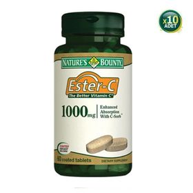 Nature's Bounty Ester-C 1000 mg 10x60 Tablet