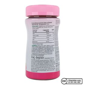 Nature's Bounty Formula HSN with Hyaluronic Acid 60 Çiğnenebilir Tablet