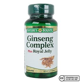 Nature's Bounty Ginseng Complex Plus Royal Jelly İçeren 75 Kapsül
