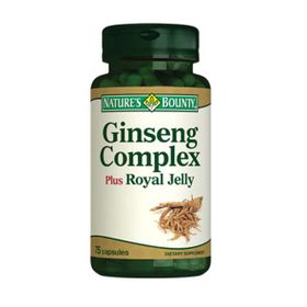 Nature's Bounty Ginseng Complex Plus Royal Jelly İçeren 75 Kapsül