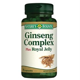 Nature's Bounty Ginseng Complex Plus Royal Jelly İçeren 75 Kapsül