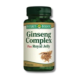 Nature's Bounty Ginseng Complex Plus Royal Jelly İçeren 75 Kapsül