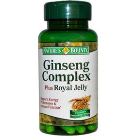 Nature's Bounty Ginseng Complex Plus Royal Jelly İçeren 75 Kapsül