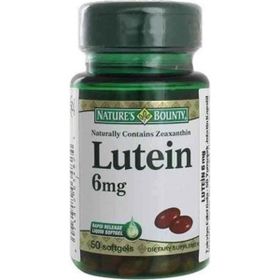 Nature's Bounty Lutein 6 mg 50 Kapsül