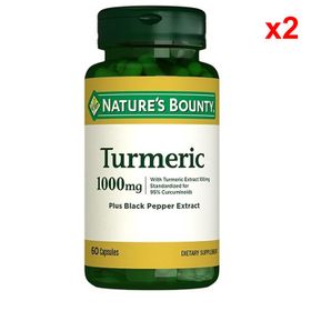 Nature's Bounty Turmeric 1000 mg 2x60 Kapsül