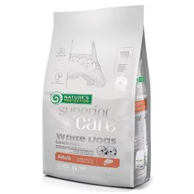 Natures Protection 1.5 kg Puppy White Dogs Starter Somonlu Tahılsız Beyaz Yavru Köpek Maması