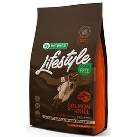 Natures Protection Lifestyle Tahılsız Karides Somon Küçük Irk Yetişkin 1.5 kg Köpek Maması