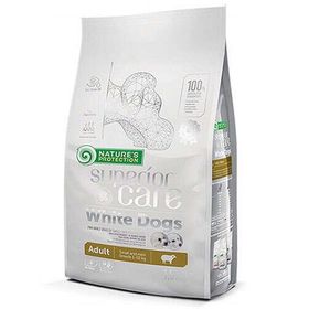 Natures Protection Small Mini White Dogs Kuzu Etli Küçük Irk Beyaz 1.5 kg Köpek Maması