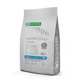 Natures Protection Superior Care Mini Tahılsız Ringa Balıklı Küçük Irk Beyaz Tüylü 1.5 kg Yetişkin Köpek Maması