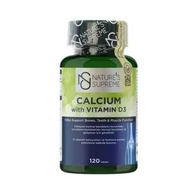 Nature's Supreme Calcium Vitamin D3 120 Tablet