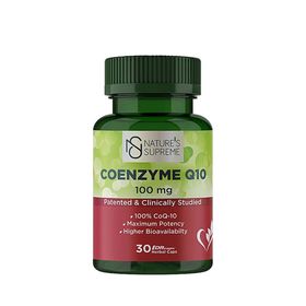Nature's Supreme Coenzyme Q10 100 mg İçeren 30 Kapsül