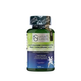 Nature's Supreme Glucosamine Chondroitin MSM Hyaluronic Acid 120 Tablet