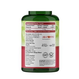 Nature's Supreme Iron Demir 17 mg 120 Kapsül