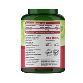 Nature's Supreme Iron Demir 17 mg 60 Kapsül