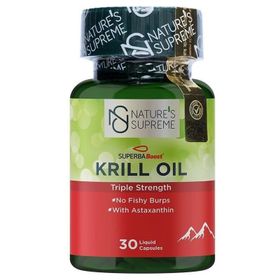 Nature's Supreme Krill Oil 30 Kapsül Balık Yağı