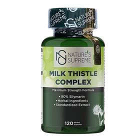 Nature's Supreme Milk Thistle Complex İçeren 120 Kapsül