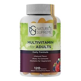 Nature's Supreme Multivitamin for Adults 120 Çiğnenebilir Tablet