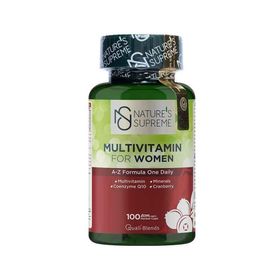 Nature's Supreme Multivitamin for Women 100 Kapsül