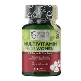 Nature's Supreme Multivitamin for Women 30 Kapsül