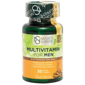 Nature's Supreme Multivitamin Mineral for Men 30 Kapsül