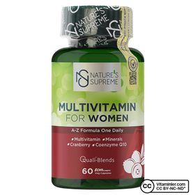 Nature's Supreme Multivitamin Mineral for Women 60 Kapsül
