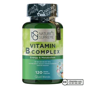 Nature's Supreme Vitamin B Complex 120 Kapsül