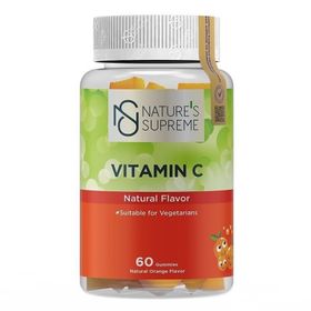Nature's Supreme Vitamin C Portakal Aromalı 60 Çiğnenebilir Tablet