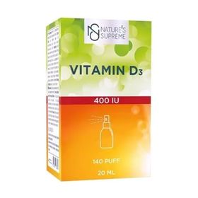 Nature's Supreme Vitamin D3 400 IU 20 ml Damla