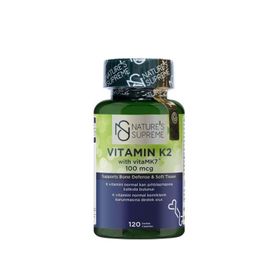 Nature's Supreme Vitamin K2 100 mcg 120 Kapsül