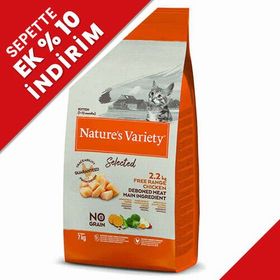 Nature's Variety Kıtten Free Range Tavuk Etli Tahılsız 7 kg Yavru Kedi Maması
