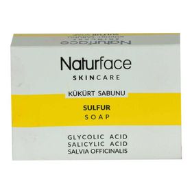 Naturface Sulfur Soap 100 gr Kükürt Sabunu Cilt Bakımı