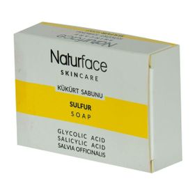 Naturface Sulfur Soap 100 gr Kükürt Sabunu Cilt Bakımı