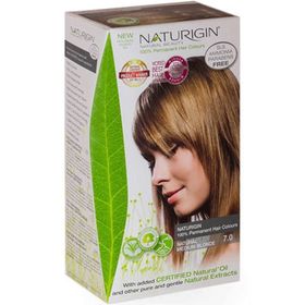 Naturigin 7.0 Orta Sarı Organik içerikli Saç Boyası