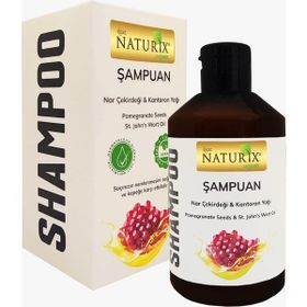 Naturix Nar Çekirdeği ve Kantaron Yağı Hassas Saç Derisi ve Kepek İçin Bakım 250 ml Şampuan