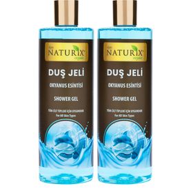 Naturix Okyanus Esintisi 2x400 ml Duş Jeli