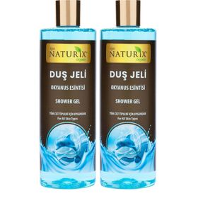 Naturix Okyanus Esintisi 2x400 ml Duş Jeli