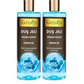 Naturix Okyanus Esintisi 2x400 ml Duş Jeli