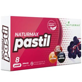 Naturmax C Vitamini Beta Glukan Kara Mürver 8 Pastil