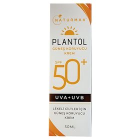 Naturmax Lekeli Ciltler Leke Karşıtı Koruyucu 50 ml Güneş Kremi