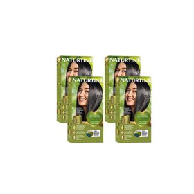 Naturtint 1N Abanoz Siyahı 4x170 ml Doğal Saç Boyası