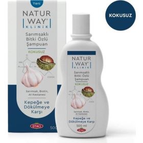 Naturway 500 ml Sarımsaklı Kepeğe ve Dökülmeye Karşı Şampuan