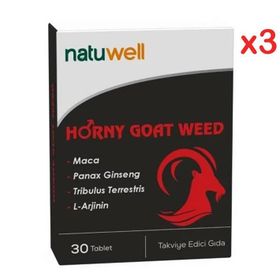 NatuWell Horny Goat Weed 3x30 Tablet