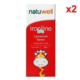 NatuWell Ironline Kids Lipozomal Demir 30 ml Damla