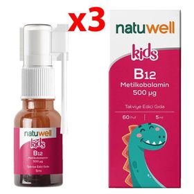 NatuWell Kids B12 Metilkobalamin 5 ml Sprey